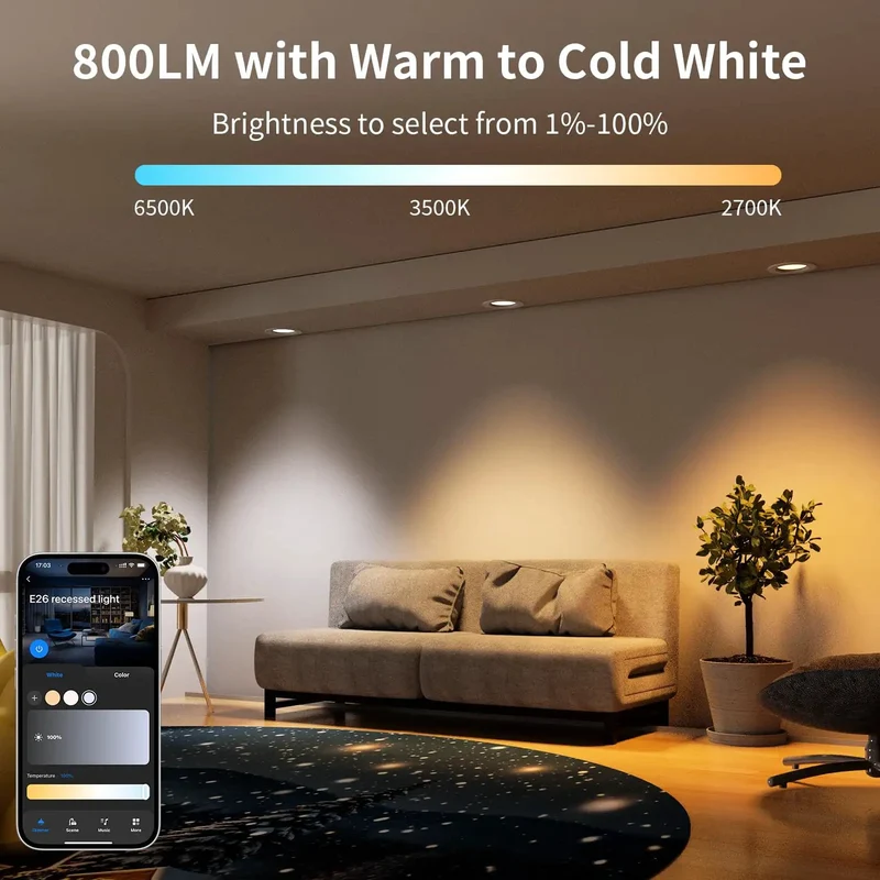 Top Shelf Hella Bright Led Recessed Can Light Quickly Converts Old Ceiling Fixtures Into Slick Dimmable Tunable Cool Warm White Rgb Downlight With Zero Hassle Installation And Smooth Daily Vibes