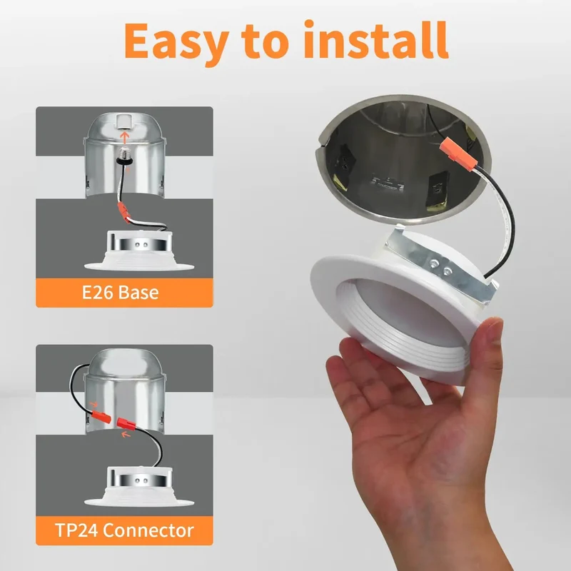 Top Shelf Hella Bright Led Recessed Can Light Quickly Converts Old Ceiling Fixtures Into Slick Dimmable Tunable Cool Warm White Rgb Downlight With Zero Hassle Installation And Smooth Daily Vibes