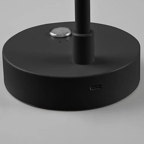 Lampe Sur Pieds Noir