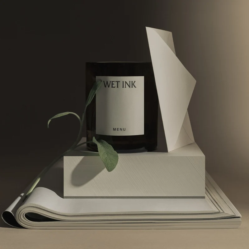Audo Copenhagen Olfacte Wet Ink Scented Candle