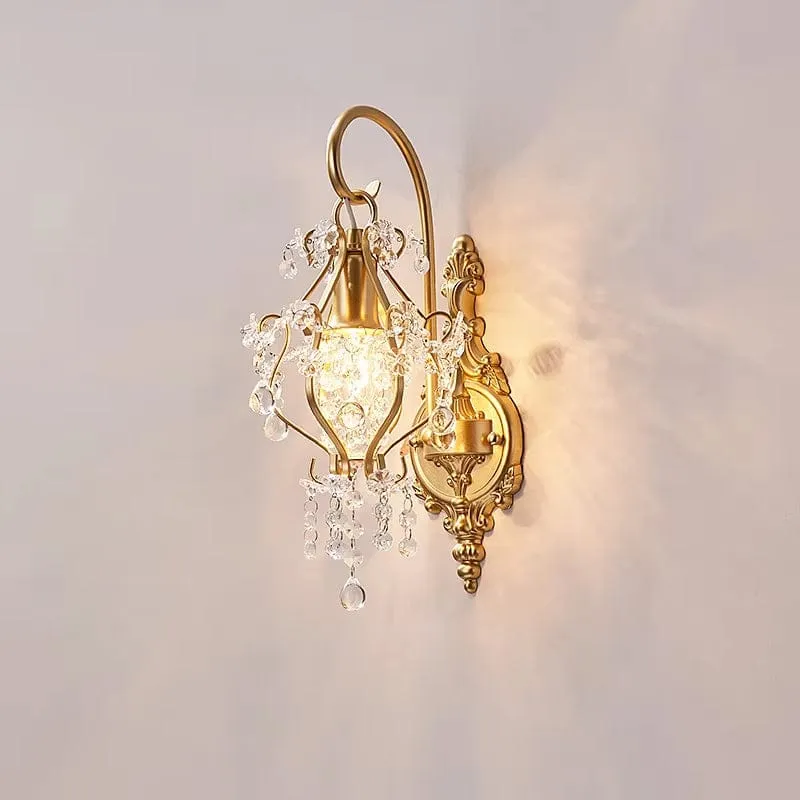 Applique Murale Laiton Vintage
