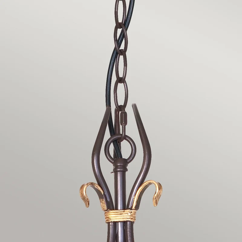 Petit Lustre Marron Cuisine