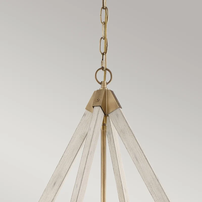 Suspension Blanc Laiton Salon