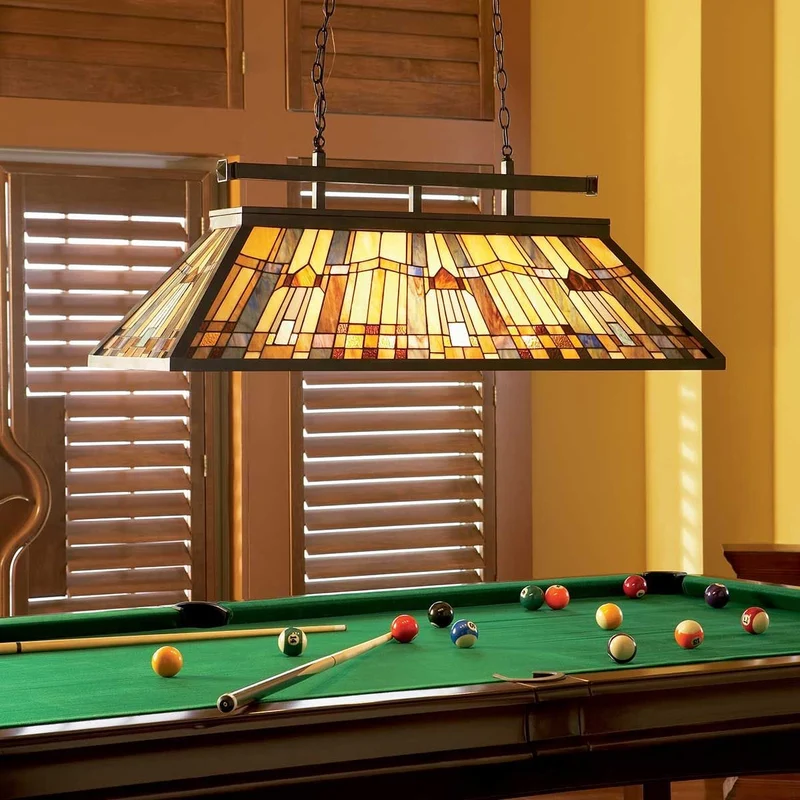 Luminaire Verre Multicolore