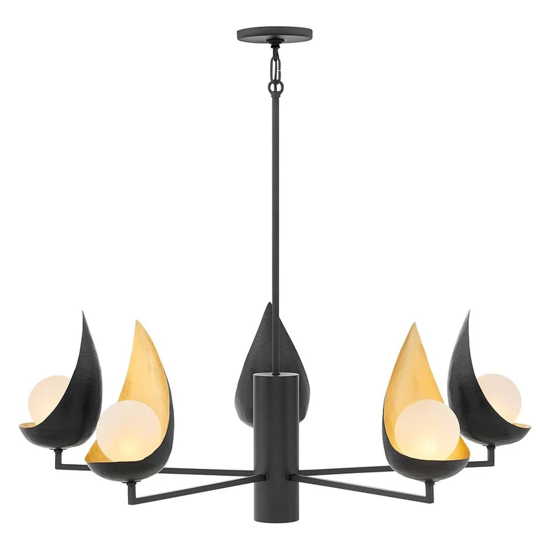Lustre Design Noir Sejour