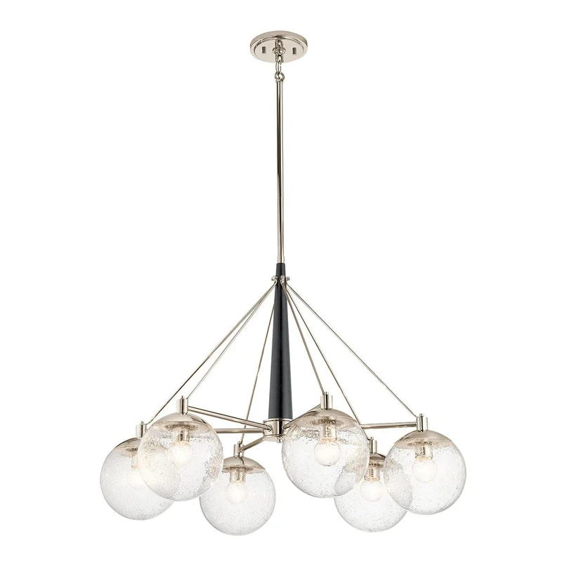 Lustre Moderne en Verre