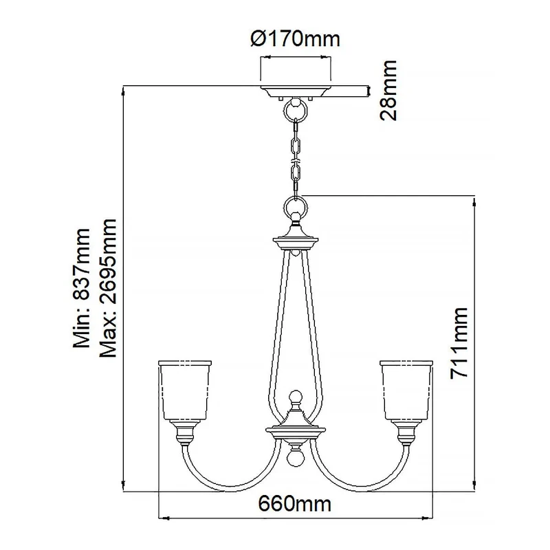 Lustre Laiton Classique