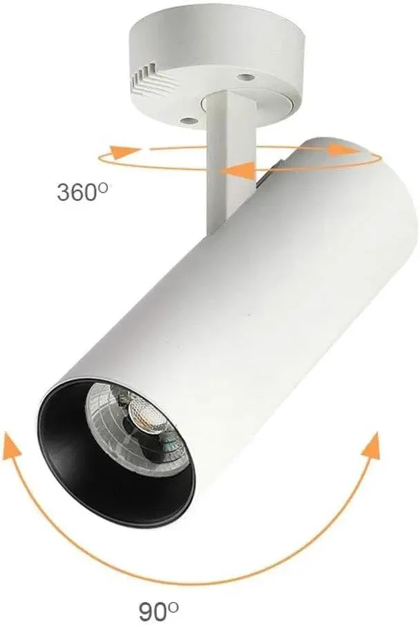 Top Notch Dimmable LED Recessed Ceiling Downlight Featuring A Sleek White Aluminum Trim For No Sweat Retrofit Upgrade And Fresh Ambiance Anywhere Inside Your Home Or Local Cafe