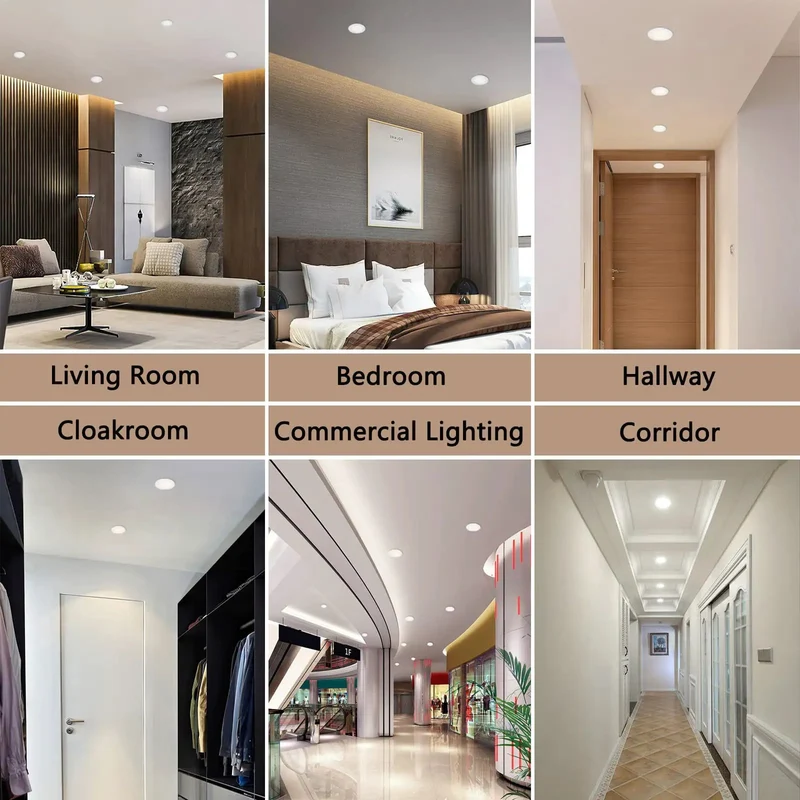 Super Slick 8 Inch IC Rated LED Recessed Light, 18W 1260 LM Flat Panel Downlight With Dead Simple Canless Setup, Adjustable 3000K To 6000K Bright Output, Total Breeze Install Featuring Crisp White Trim