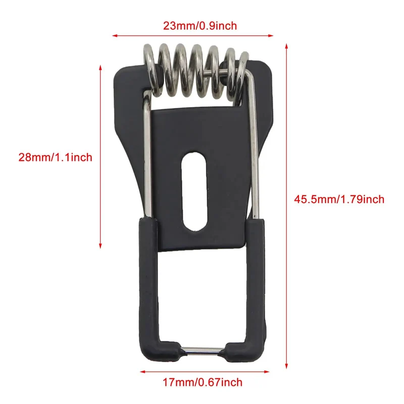 Black Cold Rolled Steel Recessed Spotlight Spring Brackets Heavy Duty Lighting Fittings Built Tough Goes In A Snap Rock Solid Spring Clips Secure Lock Design For Panel And Ceiling Mounts