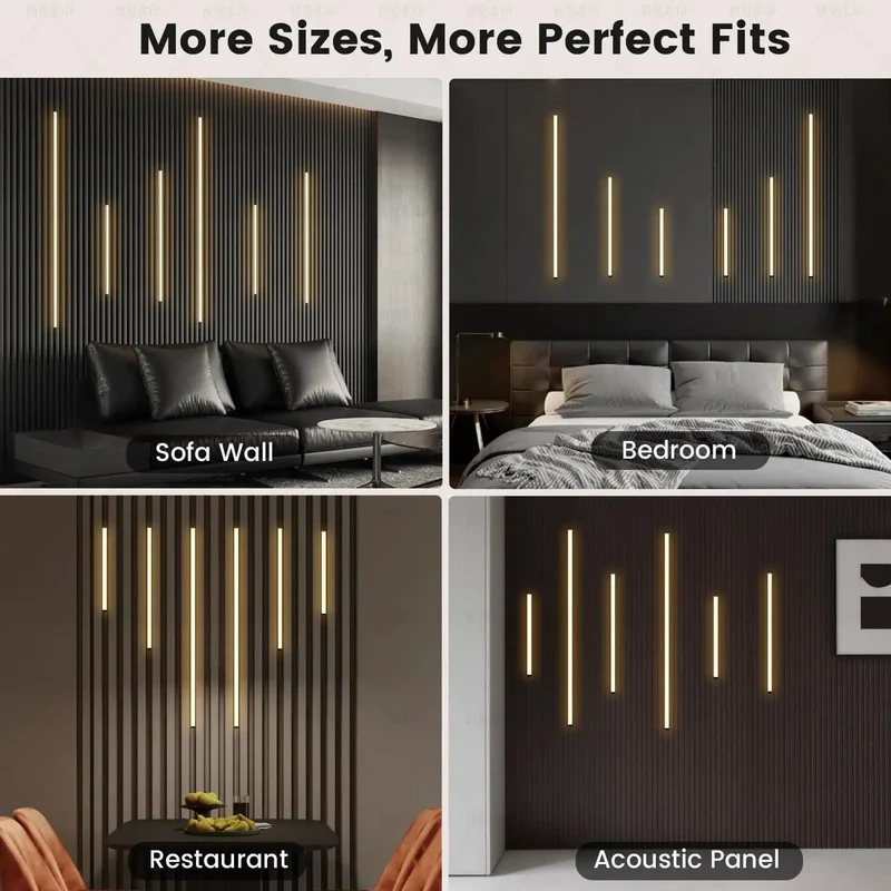 Slick Self Adhesive Led Recessed Wall Panel Lights Crafted To Slide Right Into Oak Wood Slat Designs Featuring Smooth Touch 4000K Dimming Aluminum Channels An Easy Install Vibe Gonna Instantly Upgrade Your Kitchen Accent Lighting Game