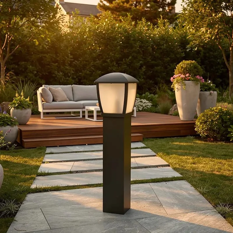 Borne extérieure WILMA-G | Design durable pour espaces extérieurs