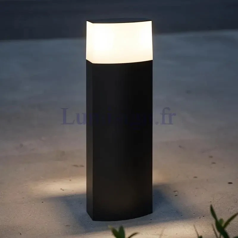 Borne extérieure DATNA-G E27 LED IP44 | Éclairage jardin