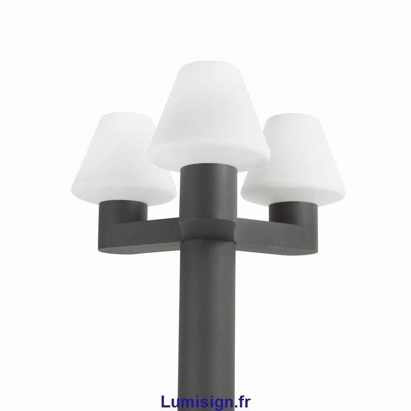 Lampadaire MISTU-3 trois lampes