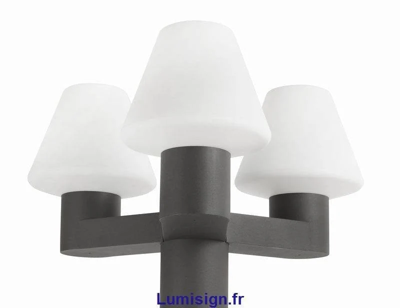 Lampadaire MISTU-3 trois lampes