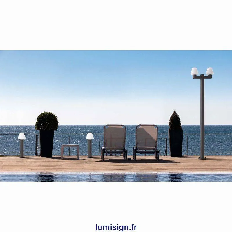Lampadaire MISTU-2 deux lampes