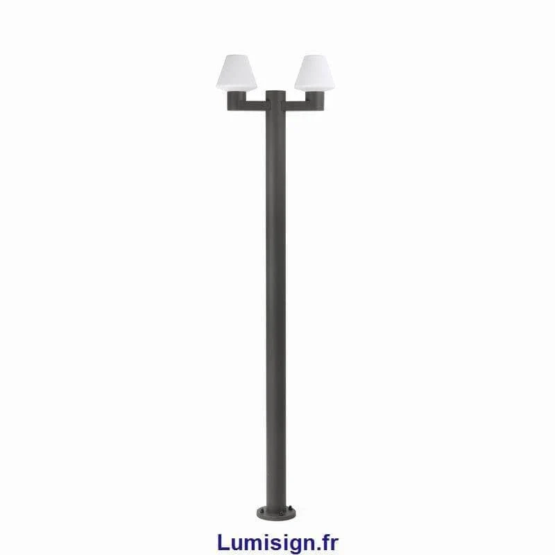 Lampadaire MISTU-2 deux lampes