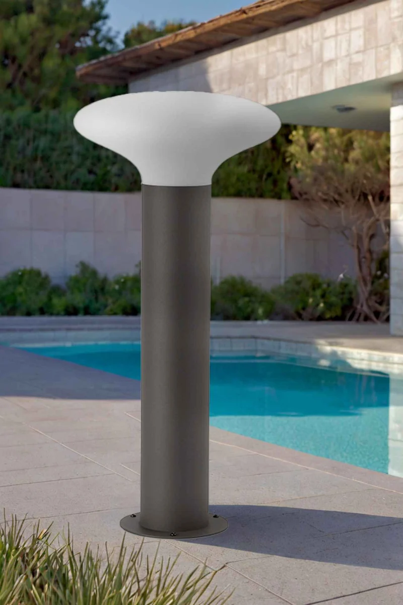 Borne d'extérieur Faro Barcelona BLUB'S-G gris foncé LED