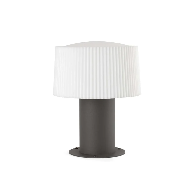 Borne extérieure Faro Muffin-P gris | Éclairage E27