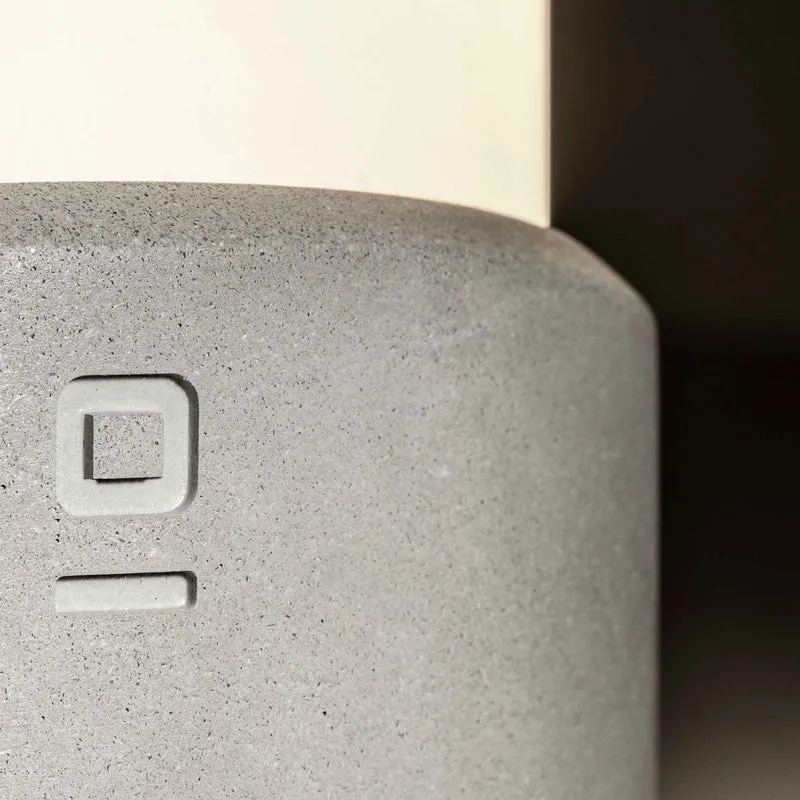 Borne extérieure lumineuse BLOCK-G béton IP65 pour jardin