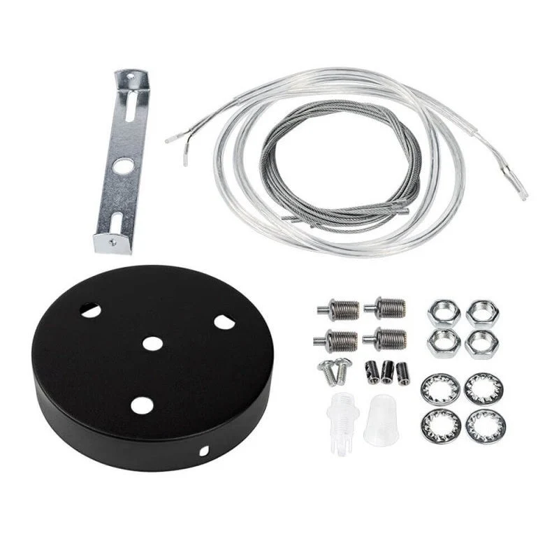 Kit de suspension pour Plafonnier - Noir