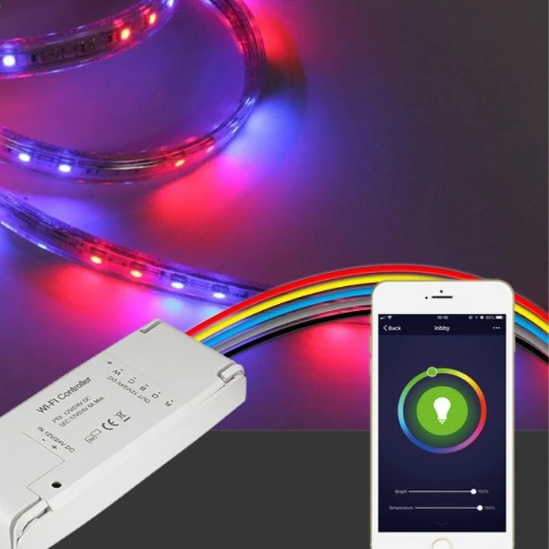 Contrôleur Zigbee pour Ruban LED 12/24V