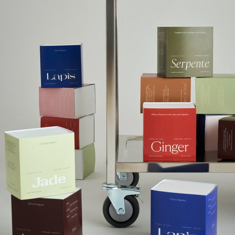 Stories of Italy Serpente Candle