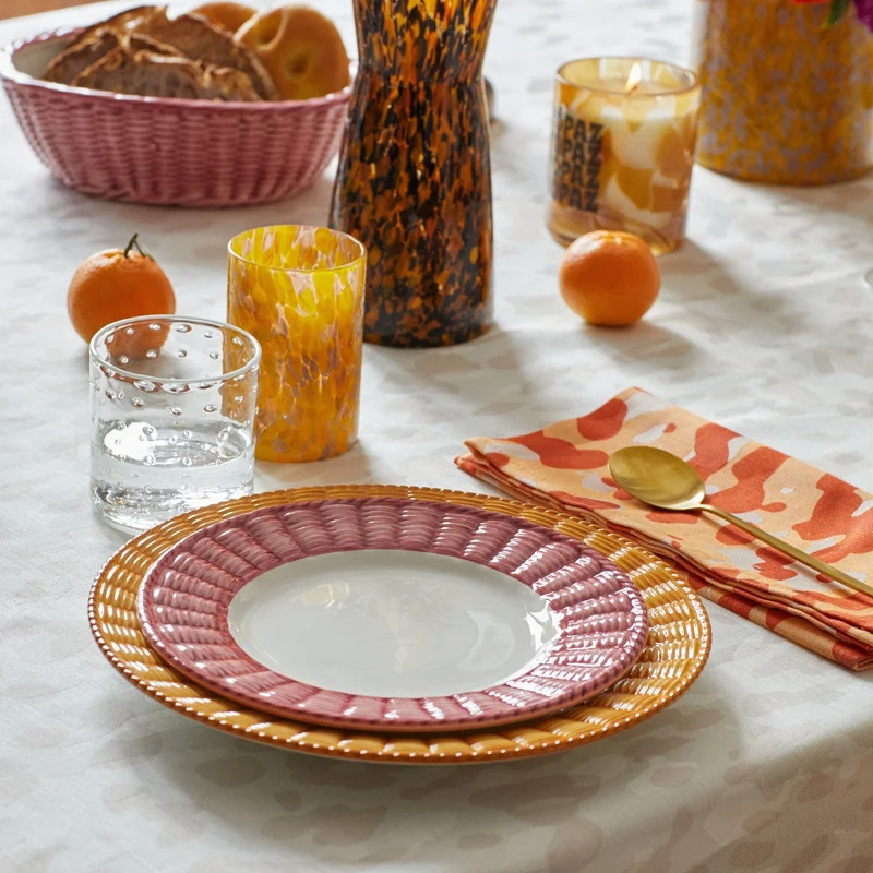 Stories of Italy Mustard & Violet Tumblers