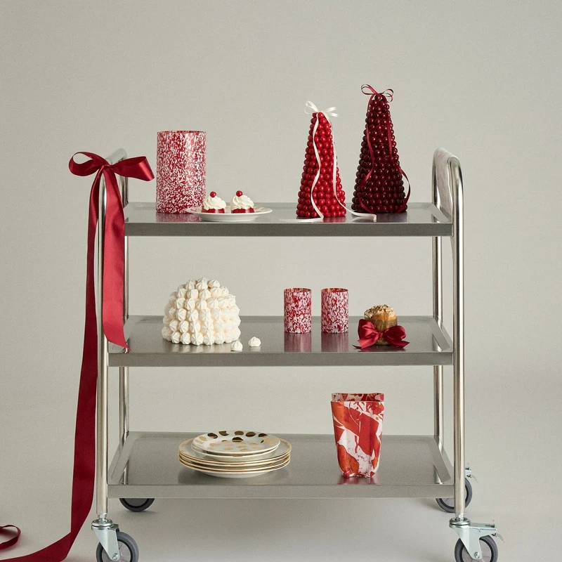 Stories of Italy Red & Ivory Tumblers