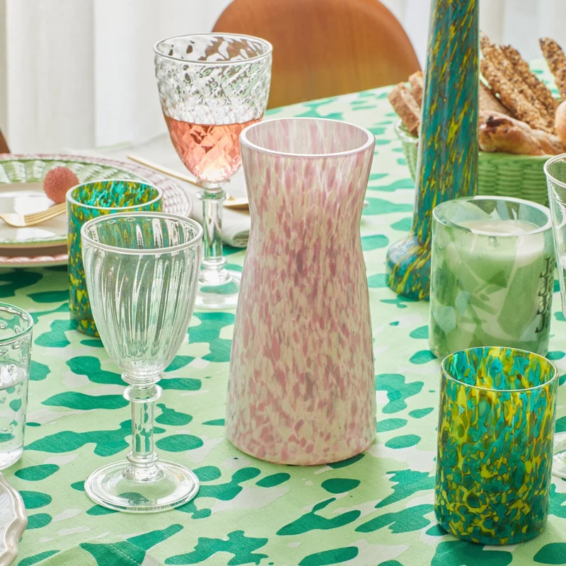 Stories of Italy Ivory & Pink Carafe