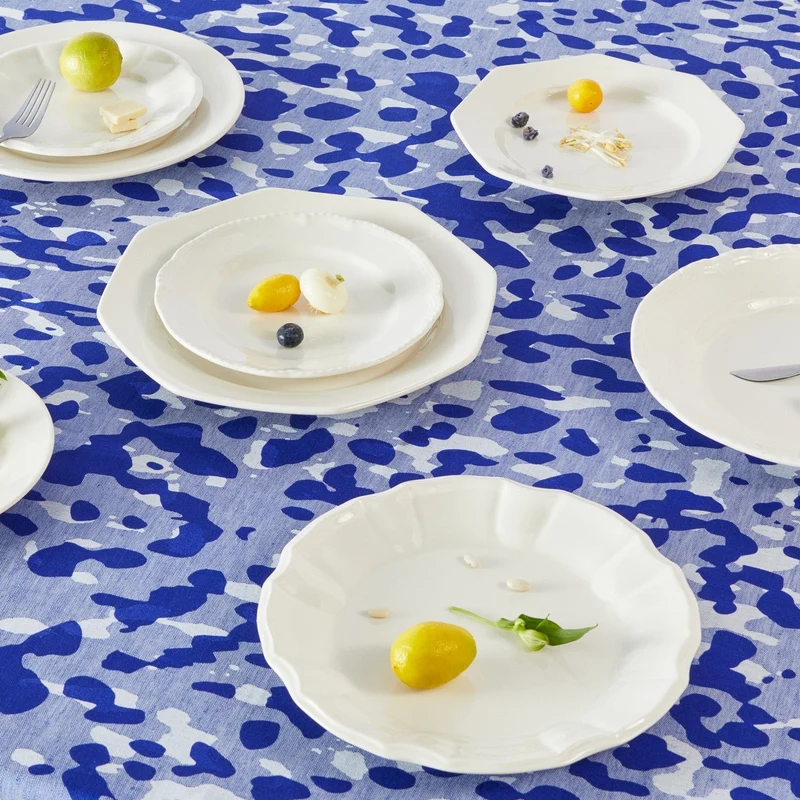 Stories of Italy White L&G Dinner Plates