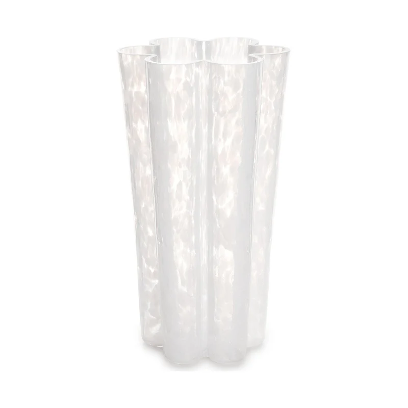Stories of Italy Opaline Tall Flower Bucket Vase