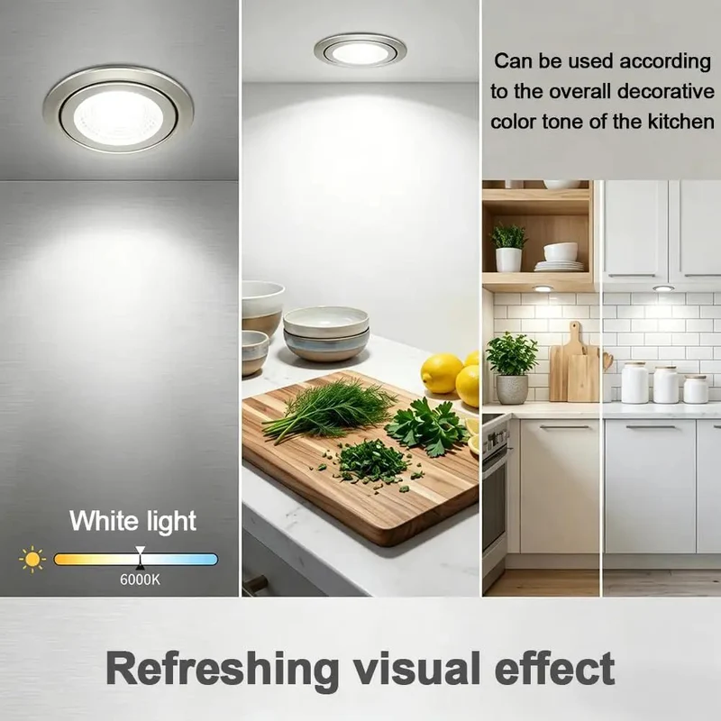 Two Pack 12V DC LED Range Hood Recessed Lights Aluminum Housing High CRI90 Kitchen Downlight Delivers Straight Fire Illumination For Pro Level Meal Prep And Zero Sweat Kitchen Glow Up
