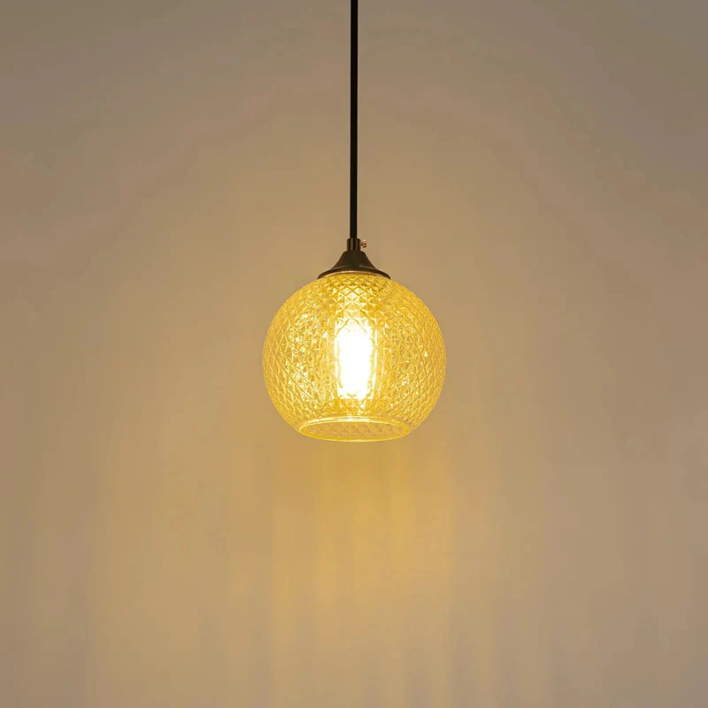 Instant Room Glow Up Recessed Can Light Conversion Kit For Glass Farmhouse Pendant With E26 Socket And Dimmable Switch Ultra Durable Aluminum Base Zero Mess Install To Spruce Up Kitchen Island Or Hallway Lighting Setup