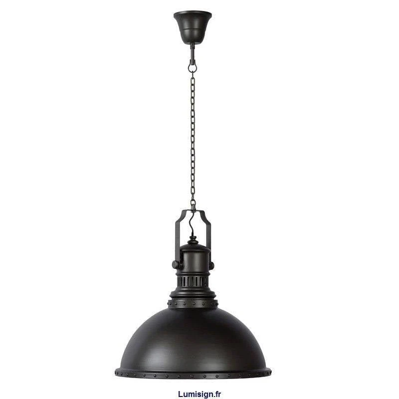 Suspension rétro DUMONT-G gris acier
