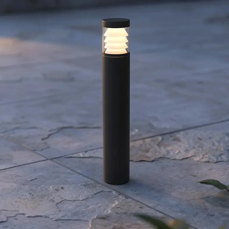 Borne extérieure PLIM-3 LED - Potelet éclairage jardin design anthracite