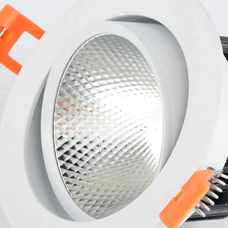 Sleek 4 Pack Led Recessed Downlights With Tilt Adjustable Heads, Waterproof Aluminum Canister Spotlights, Heavy Duty Fixtures For Retail Shops And Accent Walls, Tough Build That Turns Heads