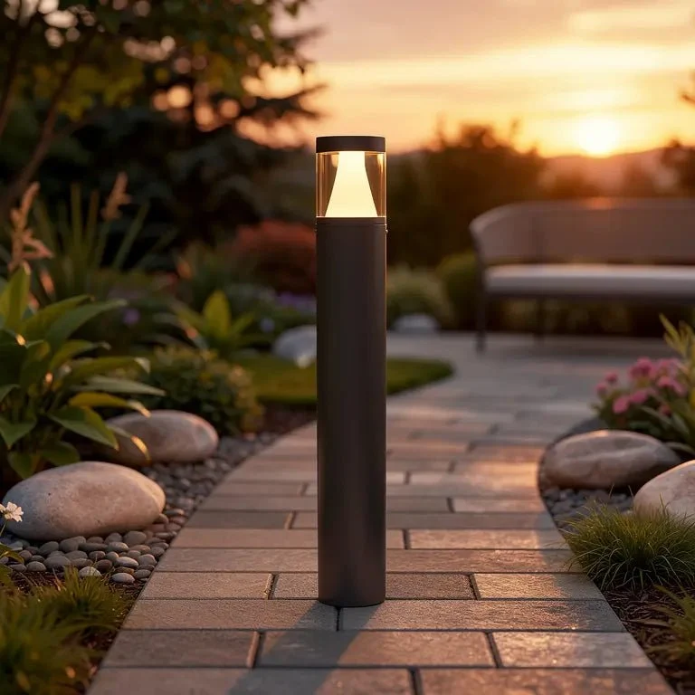 Borne LED extérieure PLIM-1 Faro - Éclairage 10W design