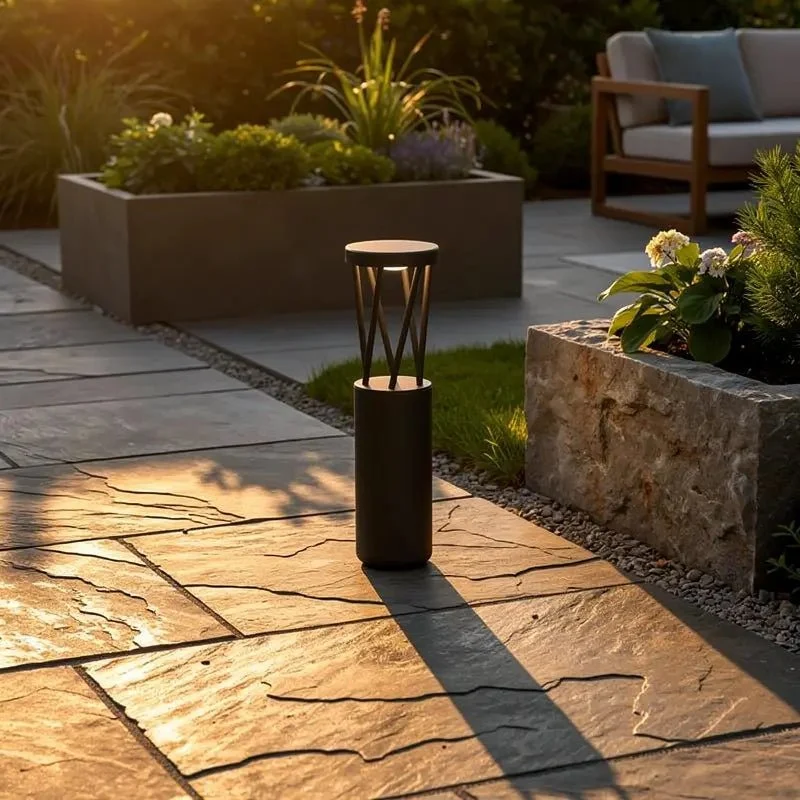 Borne extérieure TWIST-2 LED 500 mm | Design rotatif