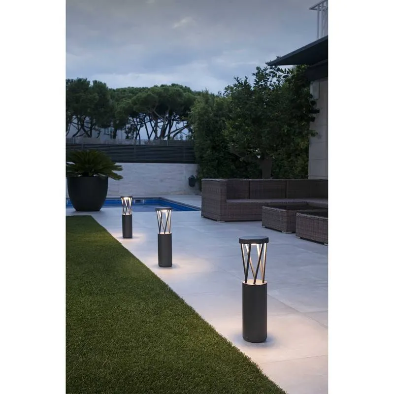 Borne extérieure TWIST-2 LED 500 mm | Design rotatif