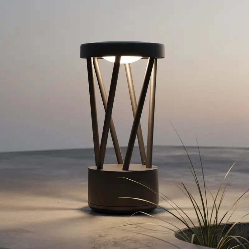 Borne LED extérieure TWIST-1 300 mm | Éclairage jardin IP65