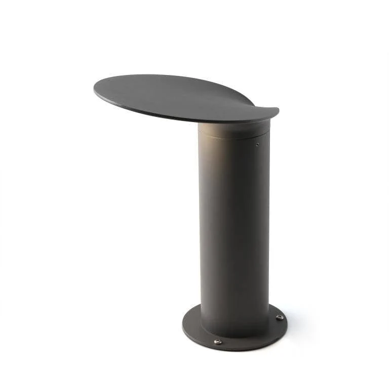 Borne LED extérieure LOTUS-1 gris - Design IP65 étanche