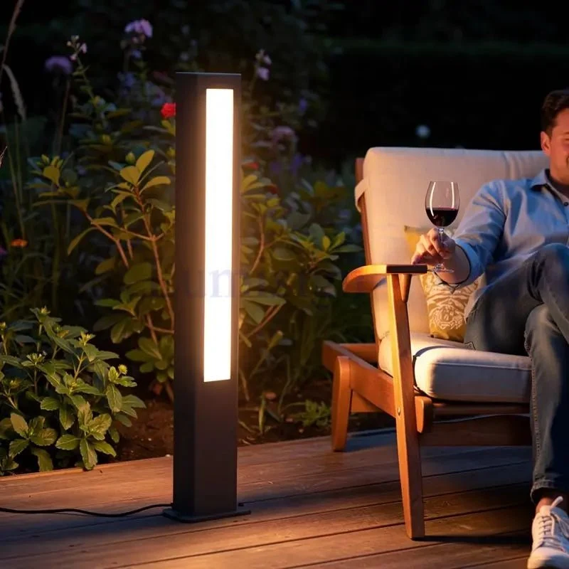 Borne LED extérieure NANDA-G - Éclairage jardin design
