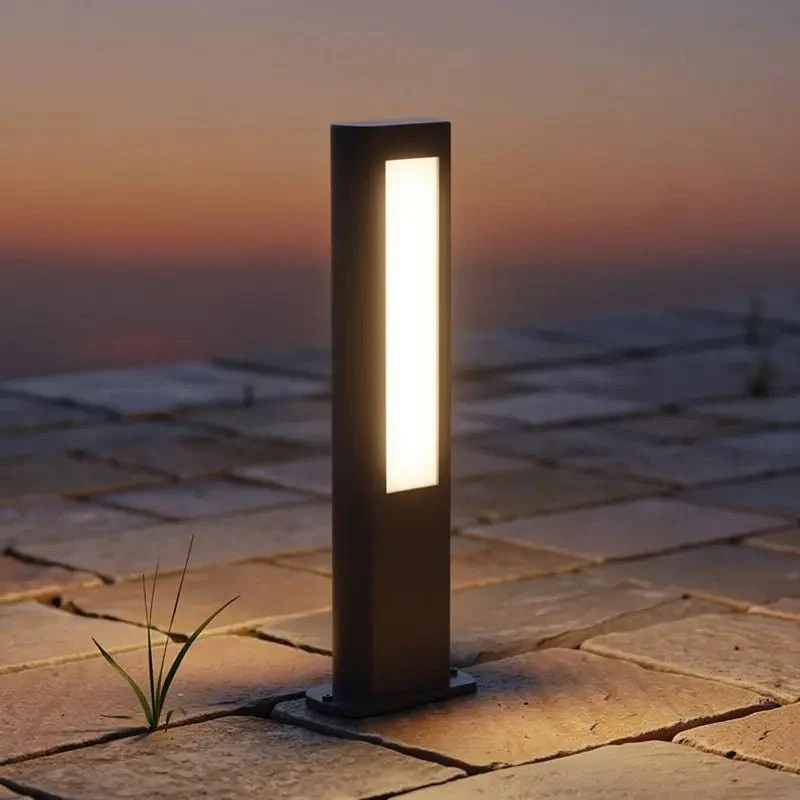 Borne LED extérieure NANDA-P - Éclairage jardin 500 lm