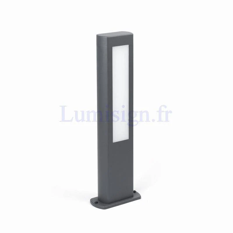 Borne LED extérieure NANDA-P - Éclairage jardin 500 lm