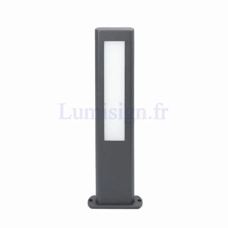 Borne LED extérieure NANDA-P - Éclairage jardin 500 lm