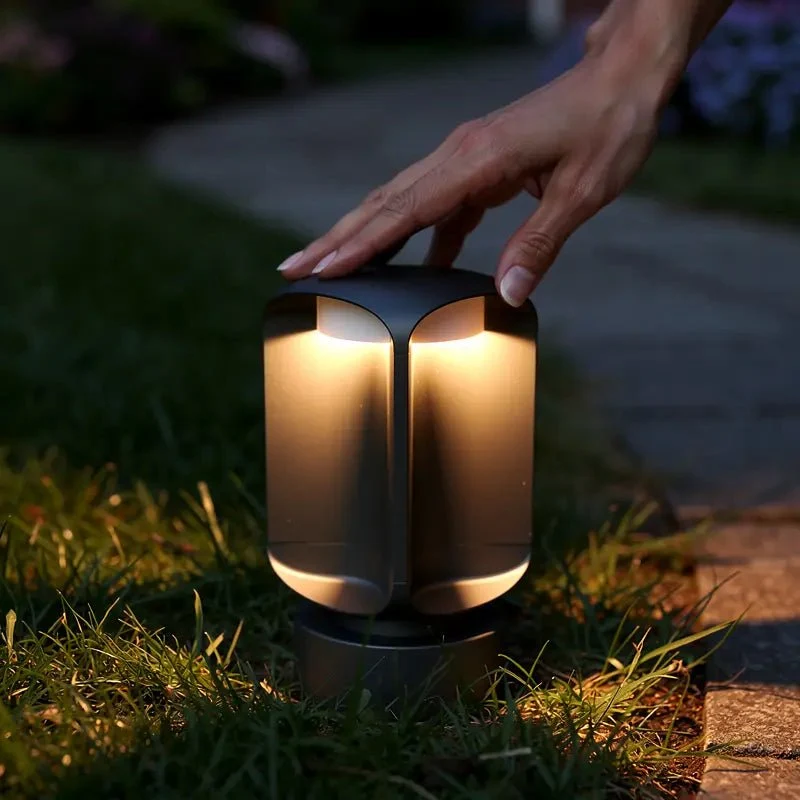 Borne lumineuse LED extérieure BU-OH 265 - Éclairage jardin IP65
