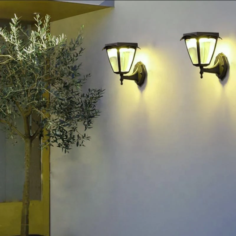 Lanterne Solaire Connectée Murale RGBW IP54 (Lot de 4)