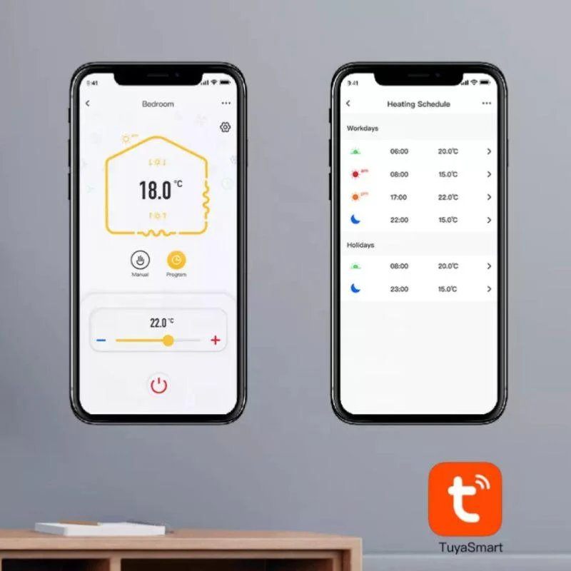 Thermostat Connecté WiFi Chauffage Electrique