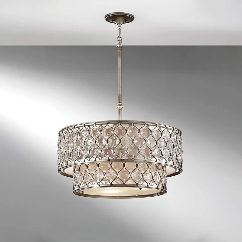 Lustre de Luxe Cristaux